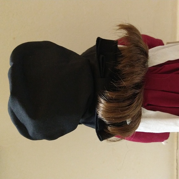 Vintage All Porcelain 13" Amish Doll The Trellis Collection - Picture 6 of 8